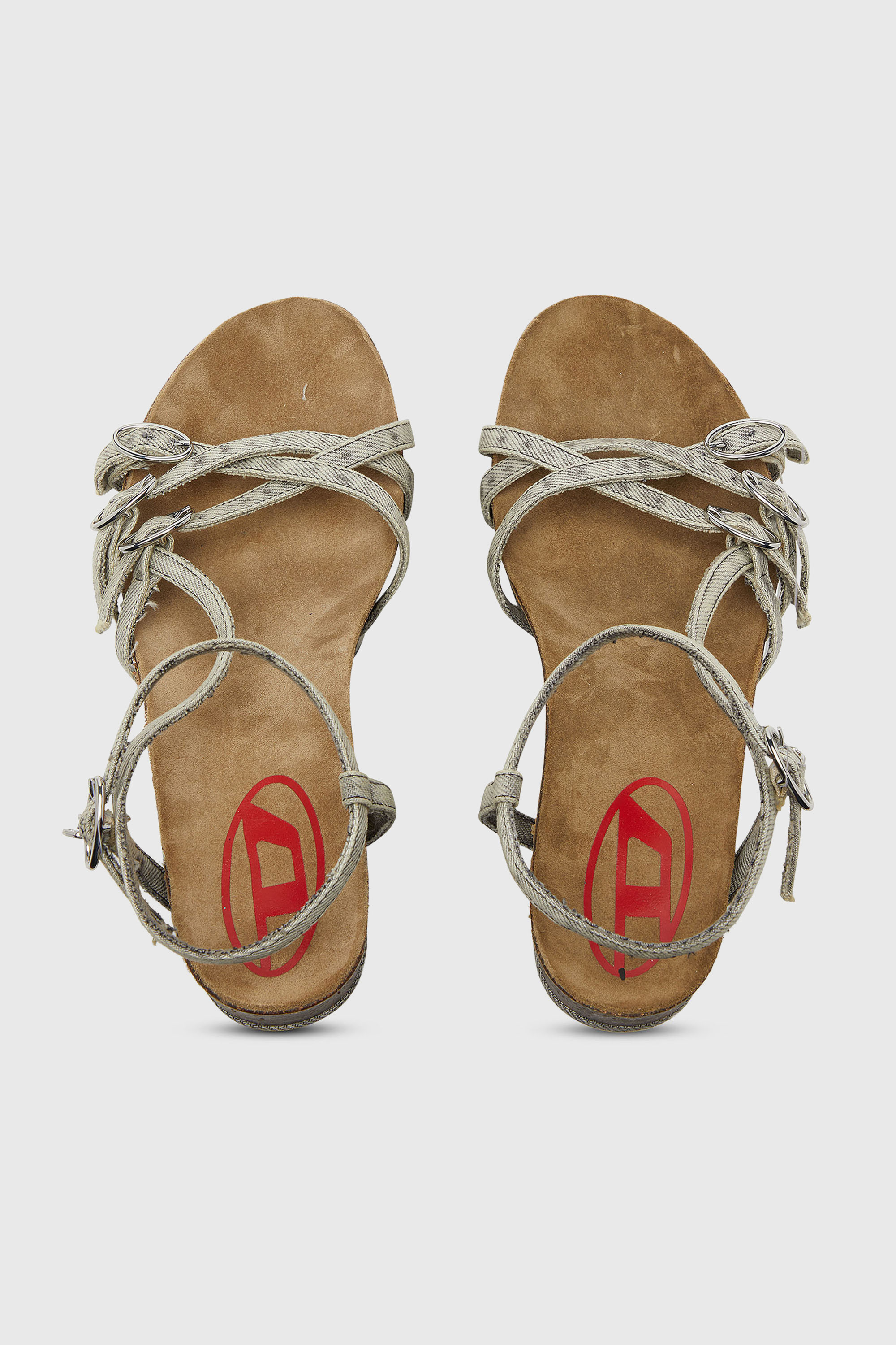 Diesel - D-WOODSTOCK 105 SANDAL, Female's サンダル in グレー - 6
