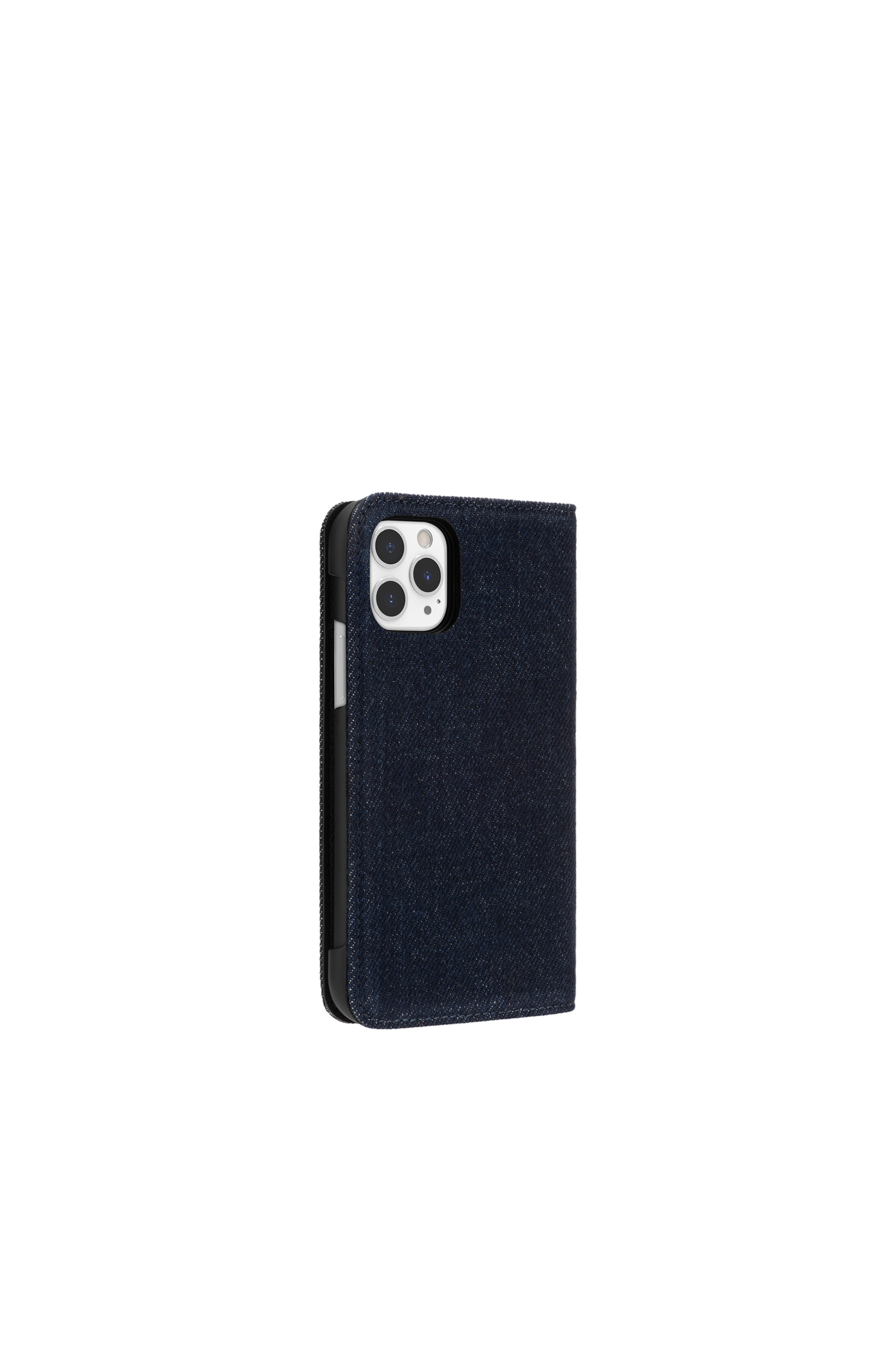Diesel - DIPH-037-DENVL, Unisex's 2-in-1 folio case for iPhone 11 Pro in ブルージーンズ - 4