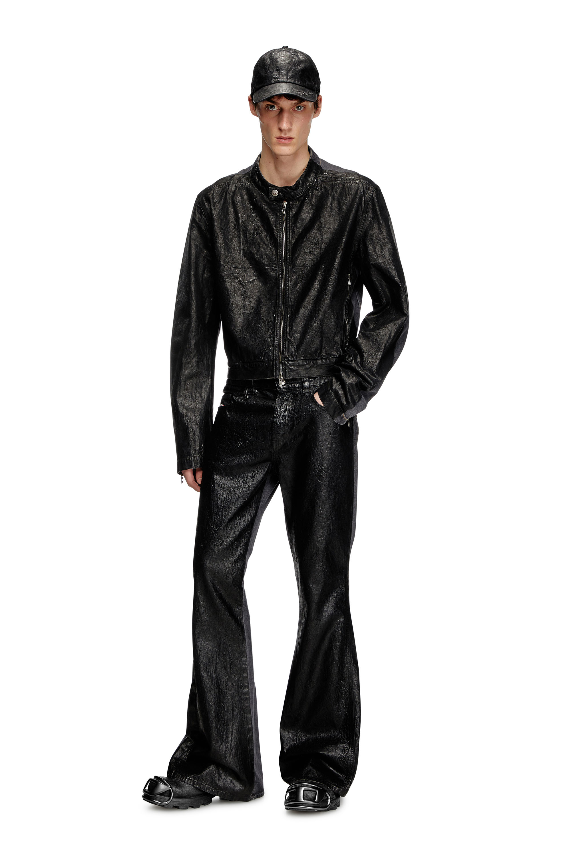 Diesel - C-CAP-CTD-DD, Unisex's ベースボールキャップ in ブラック - 4