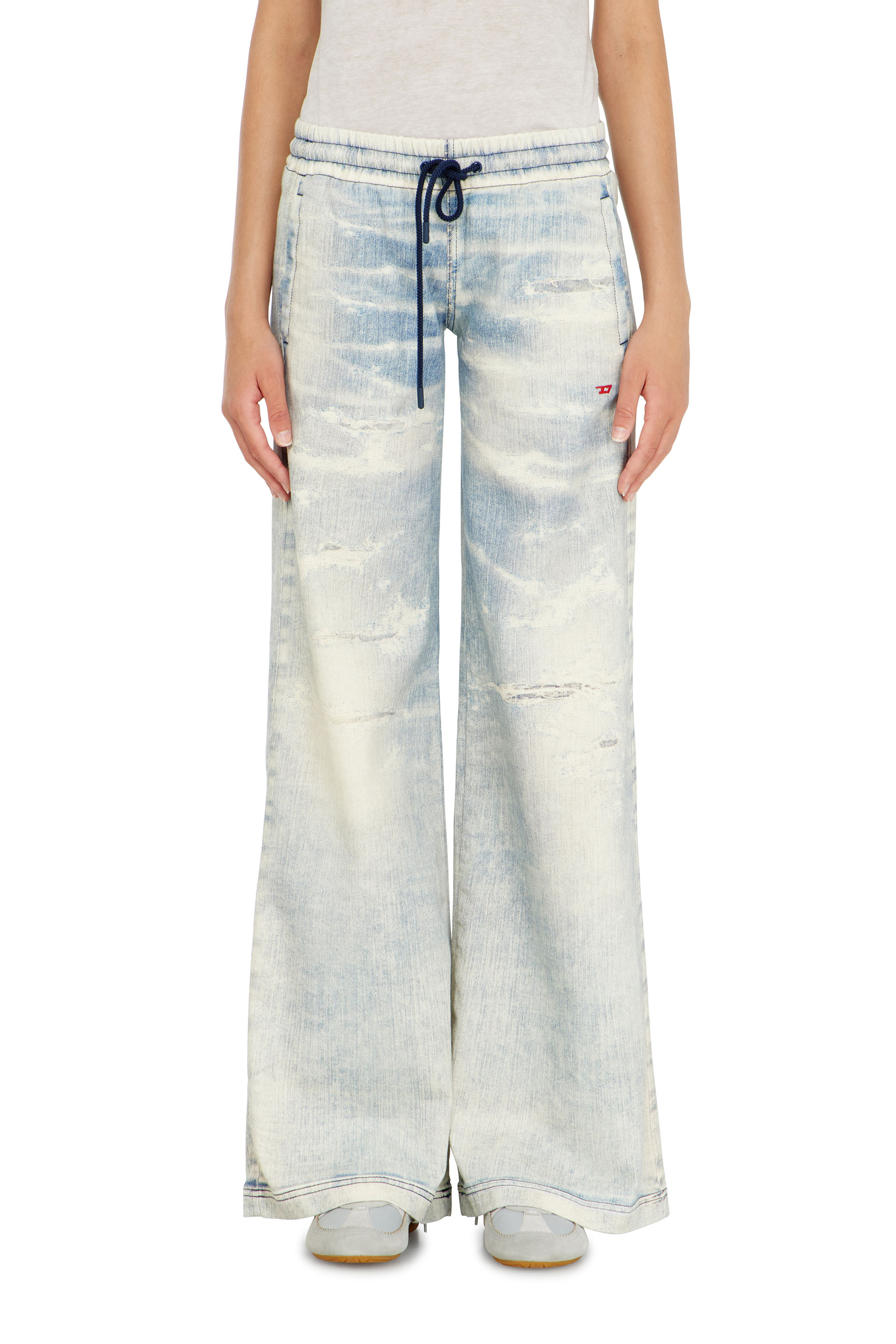 Diesel - Female's Relaxed 2078 D-Ainty Joggjeans&reg; 068XM, ライトブルー - 2