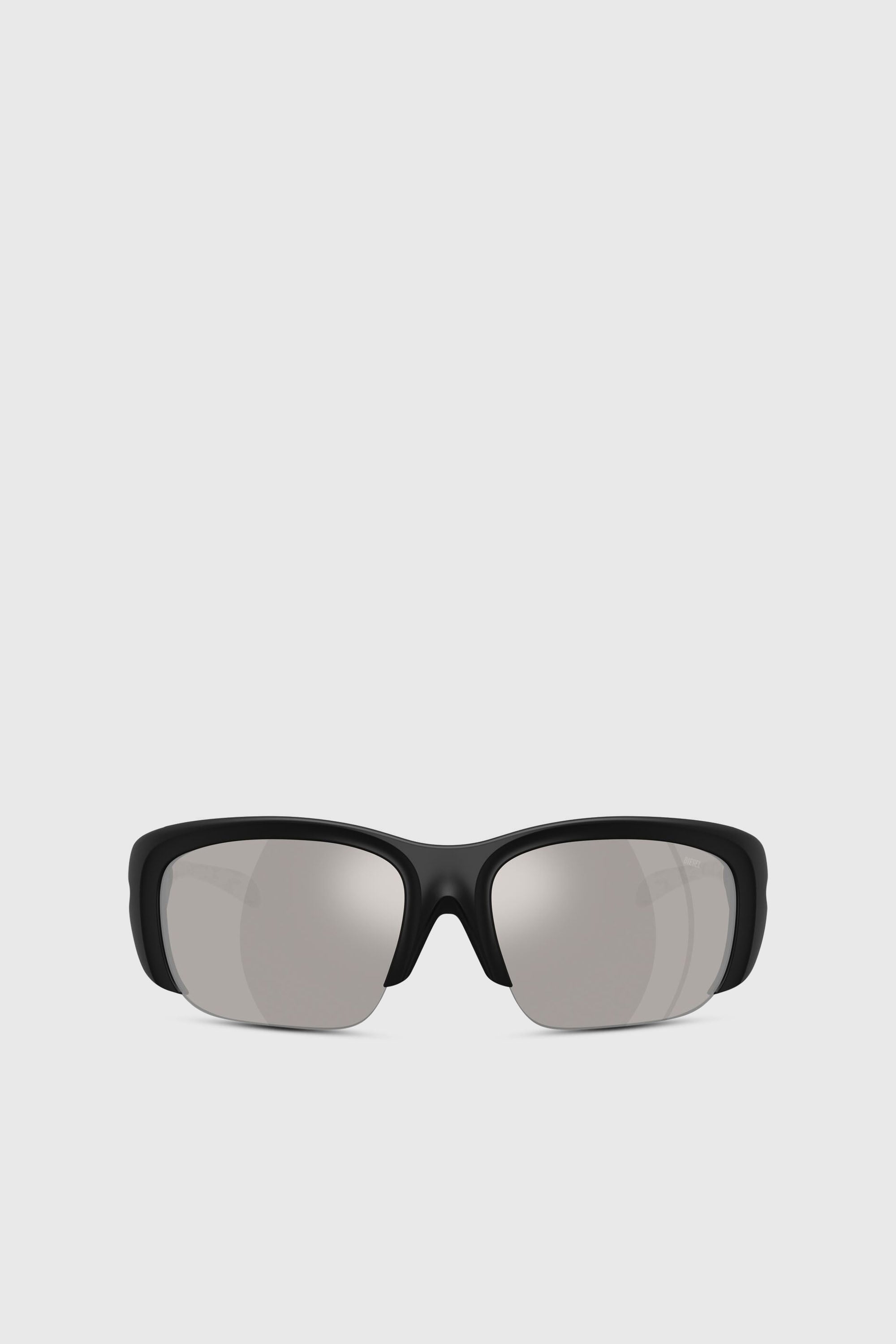 Diesel - 0DL3016U, Unisex's Wrap-around shape sunglasses in ブラック/グレー - 2