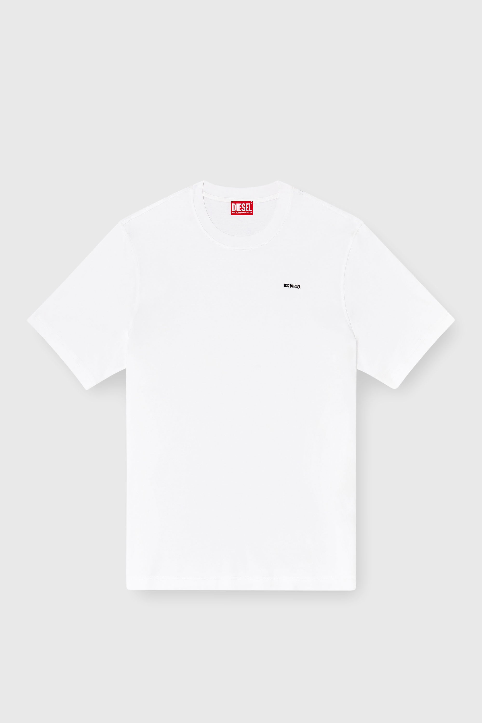 Diesel - T-ADJUST-MET, Male's Tシャツ in ホワイト - 2