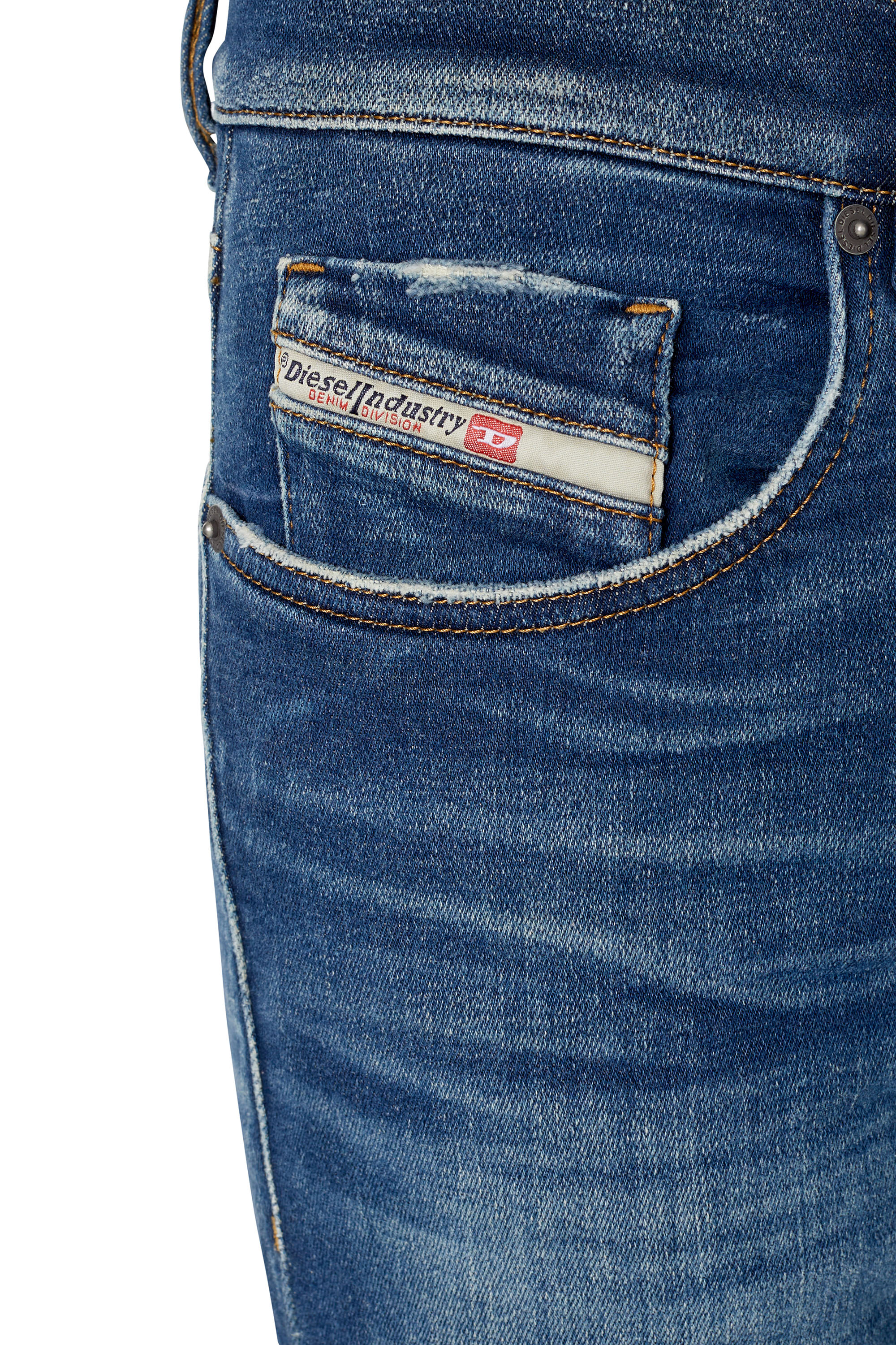 Diesel - Slim 2060 D-Strukt Joggjeans® 068AZ, ミディアムブルー - Image 3