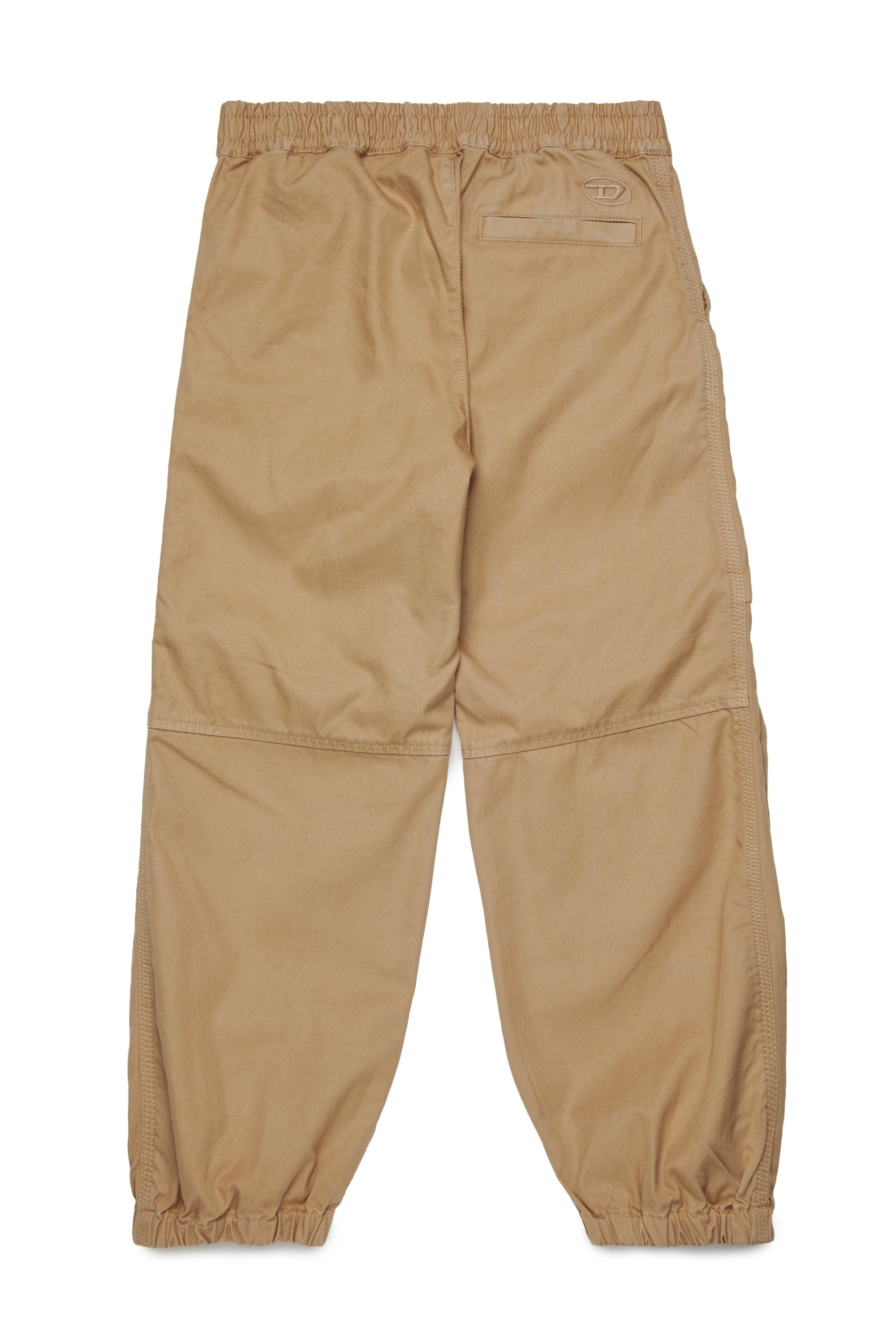 Diesel - PDANZEL, Unisex's Cotton cargo pants with multiple pockets in ライトブラウン - 2