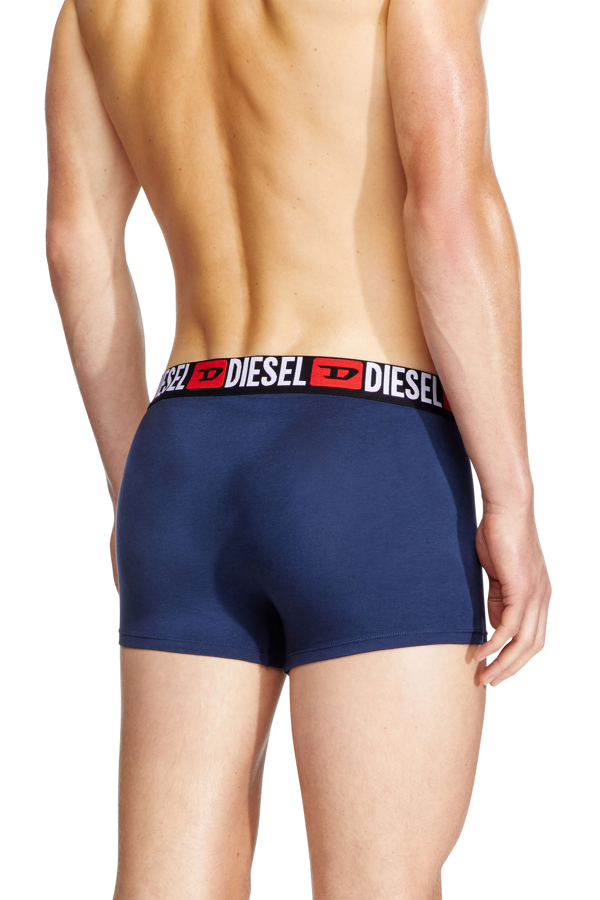 Diesel - UMBX-DAMIENTHREEPACK, Male's ボクサーパンツ 3枚パック in グレー/ブルー - 4