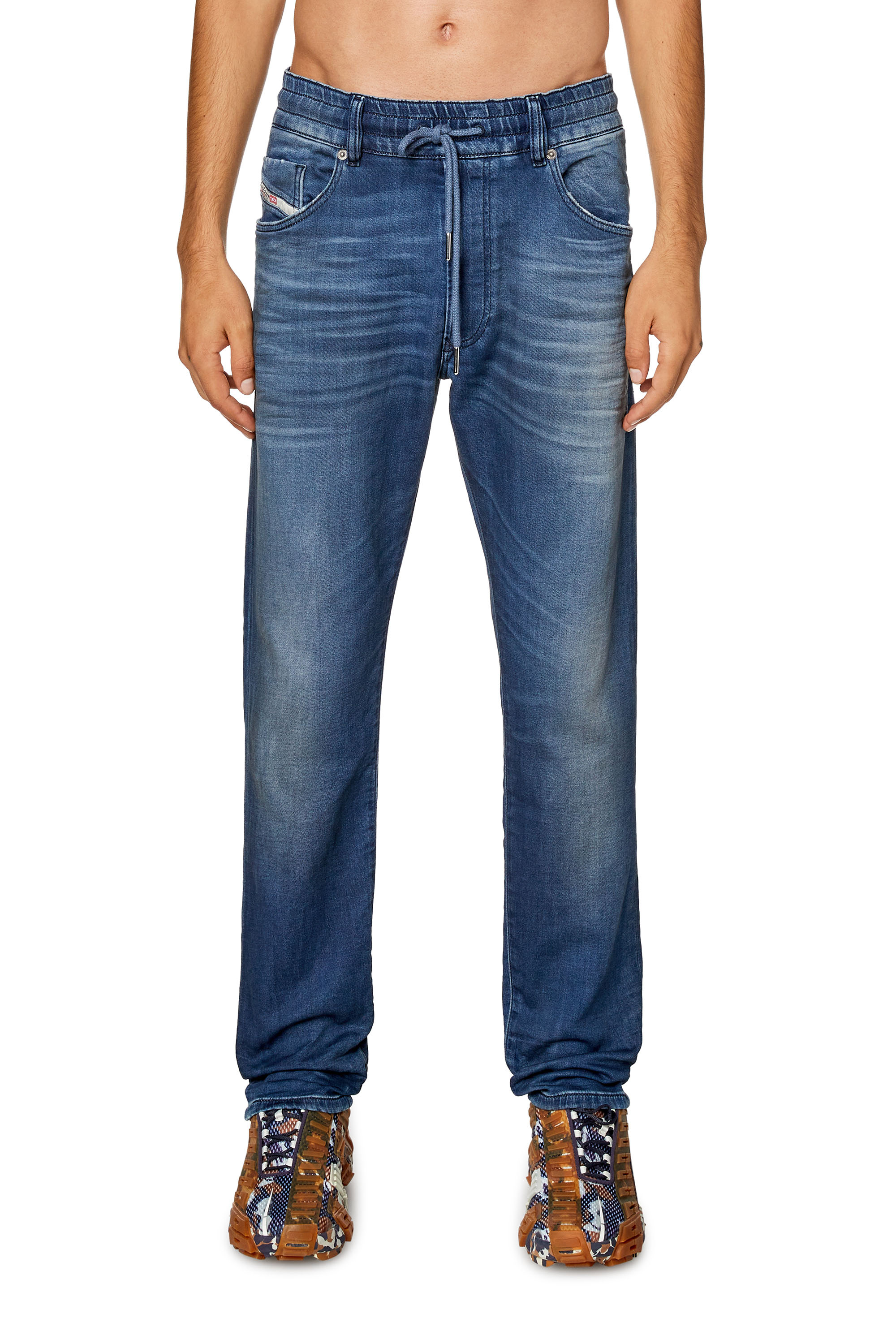 Diesel - Tapered 2030 D-Krooley Joggjeans® 068FM, ダークブルー - Image 2