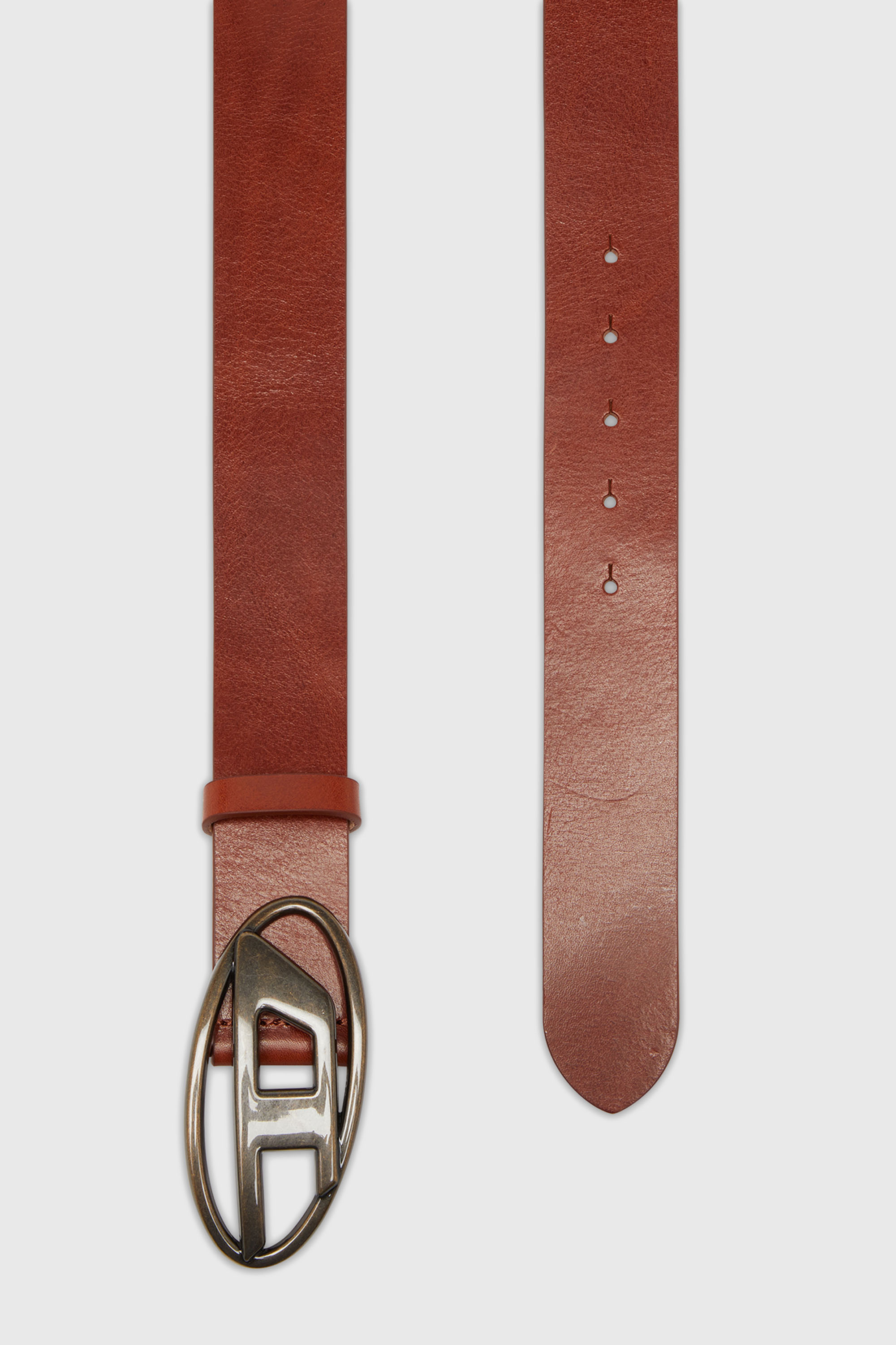Diesel - B-1DR, Male's カウレザーベルト in ブラウン - 2