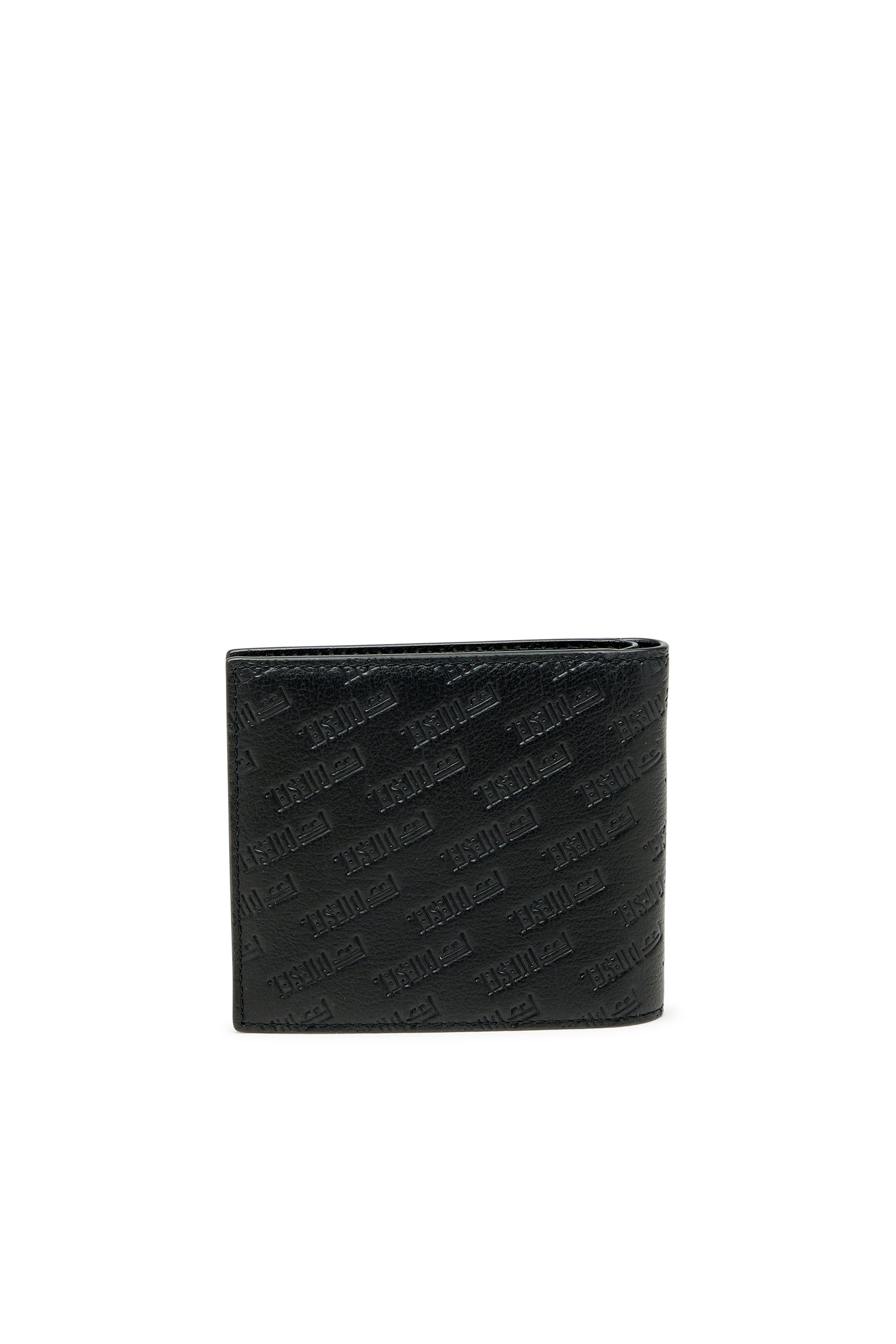 Diesel - MONOGRAM BI-FOLD COIN S 3D, Male's 二つ折りウォレット in ブラック - 2