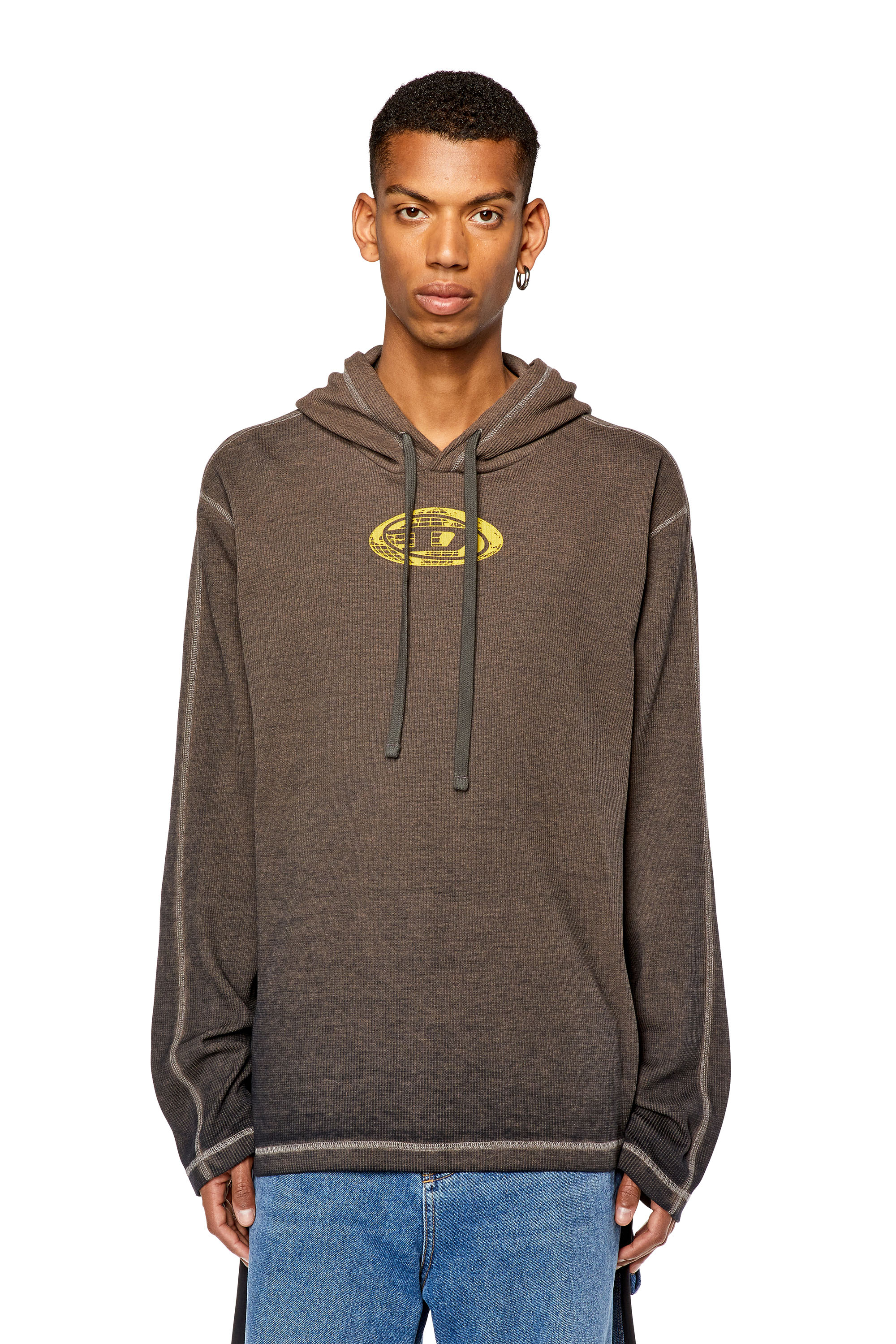 Diesel - T-CRONE-LS-HOOD, ダークグレー - Image 3