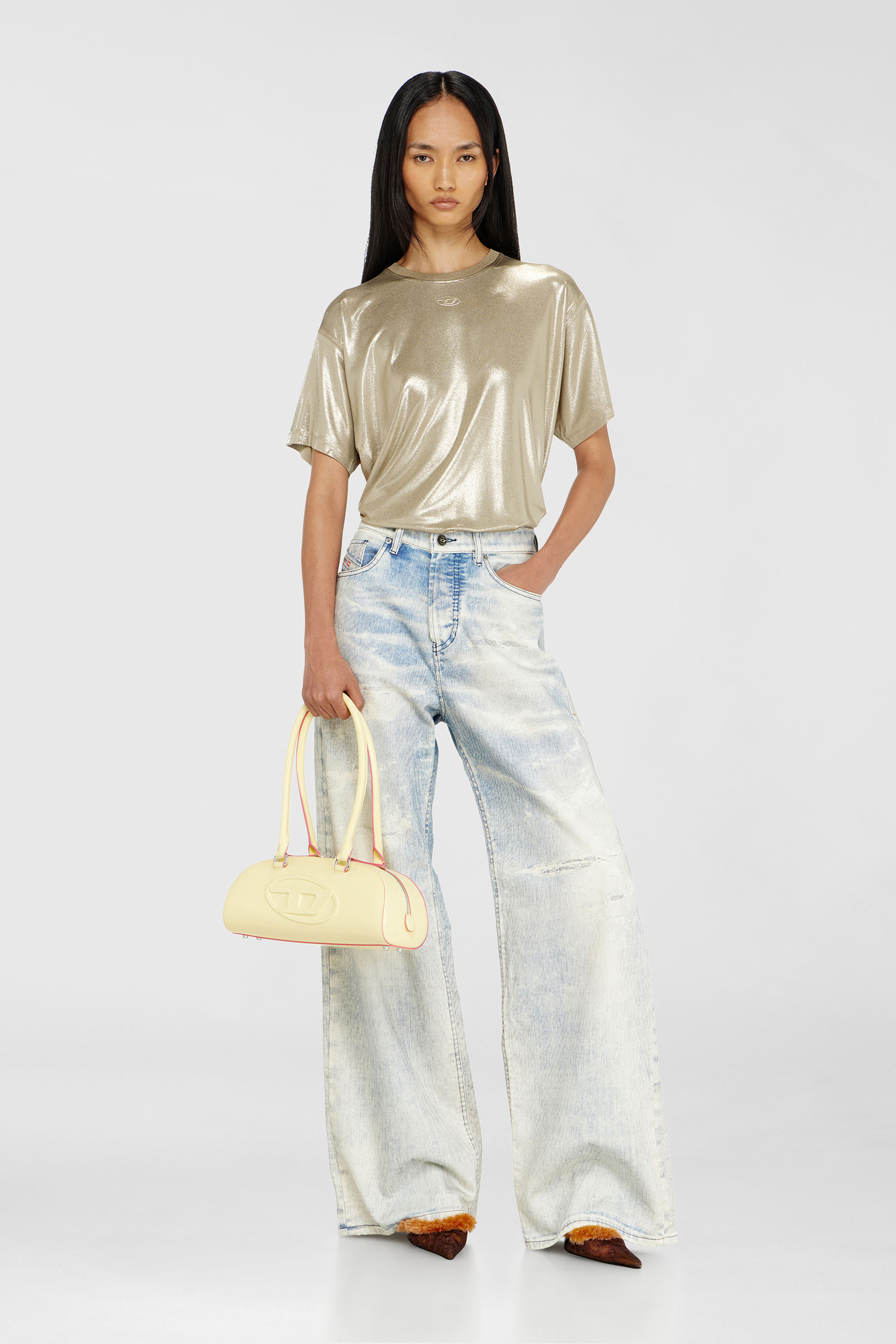 Diesel - Female's Relaxed Jeans 1996 D-Sire 09R69, ライトブルー - 1