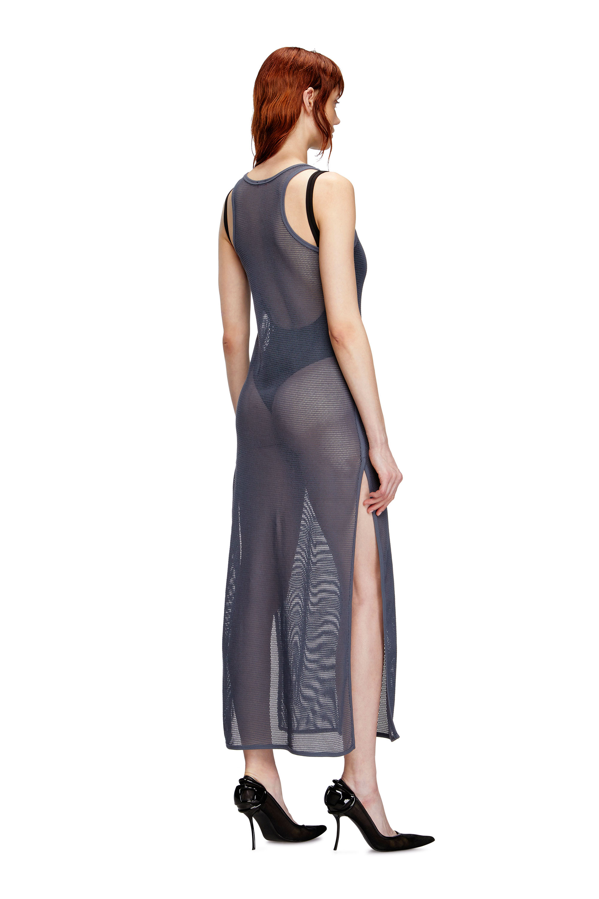Diesel - JENNIFER-UTLT, Female's Mesh beach cover-up in グレー - 2