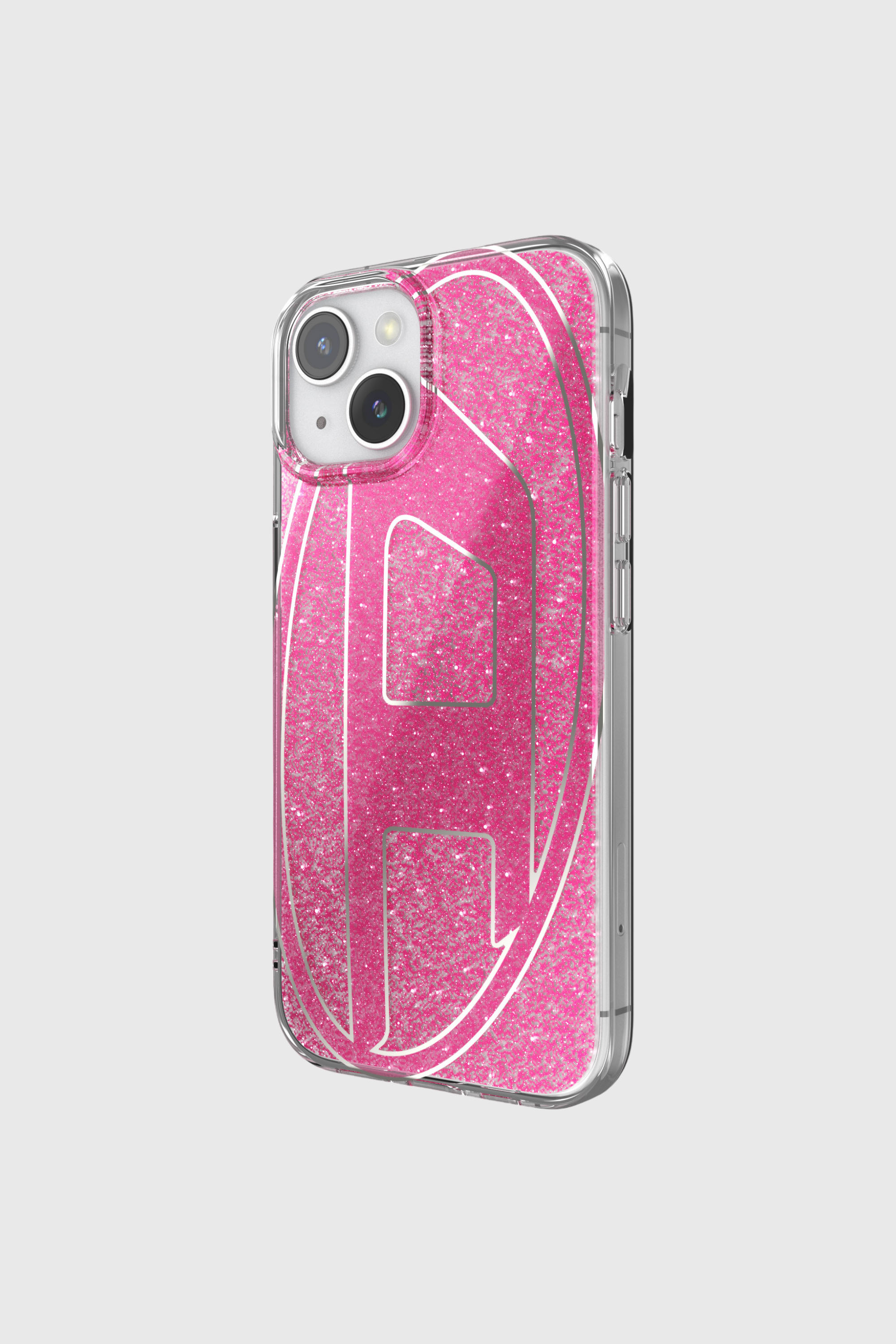 Diesel - 60035 AOP CASE, Unisex's iPhone 15 in ピンク / ホワイト - 3