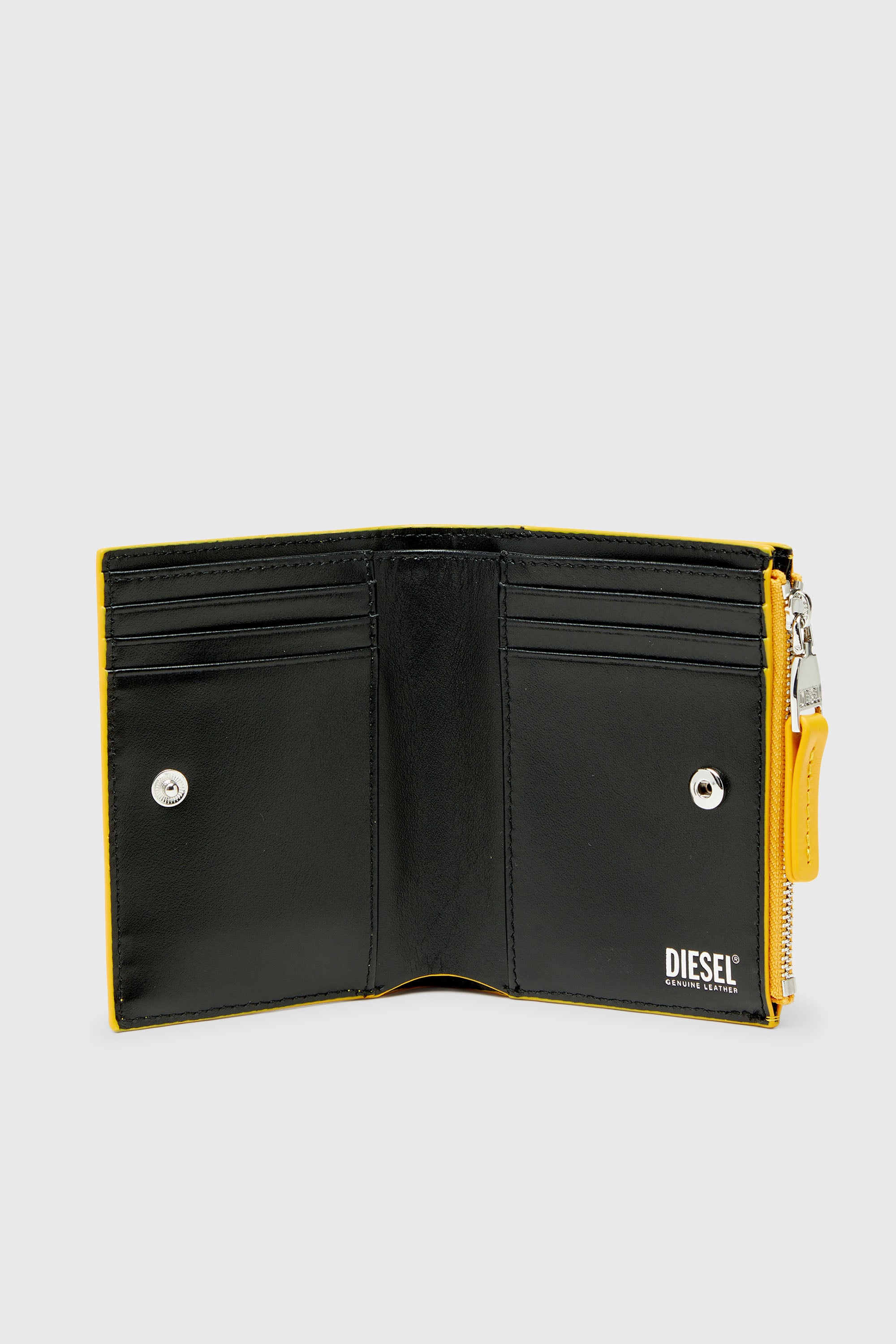 1DR BI-FOLD ZIP II 二つ折りウォレット｜イエロー｜ウィメンズ｜DIESEL