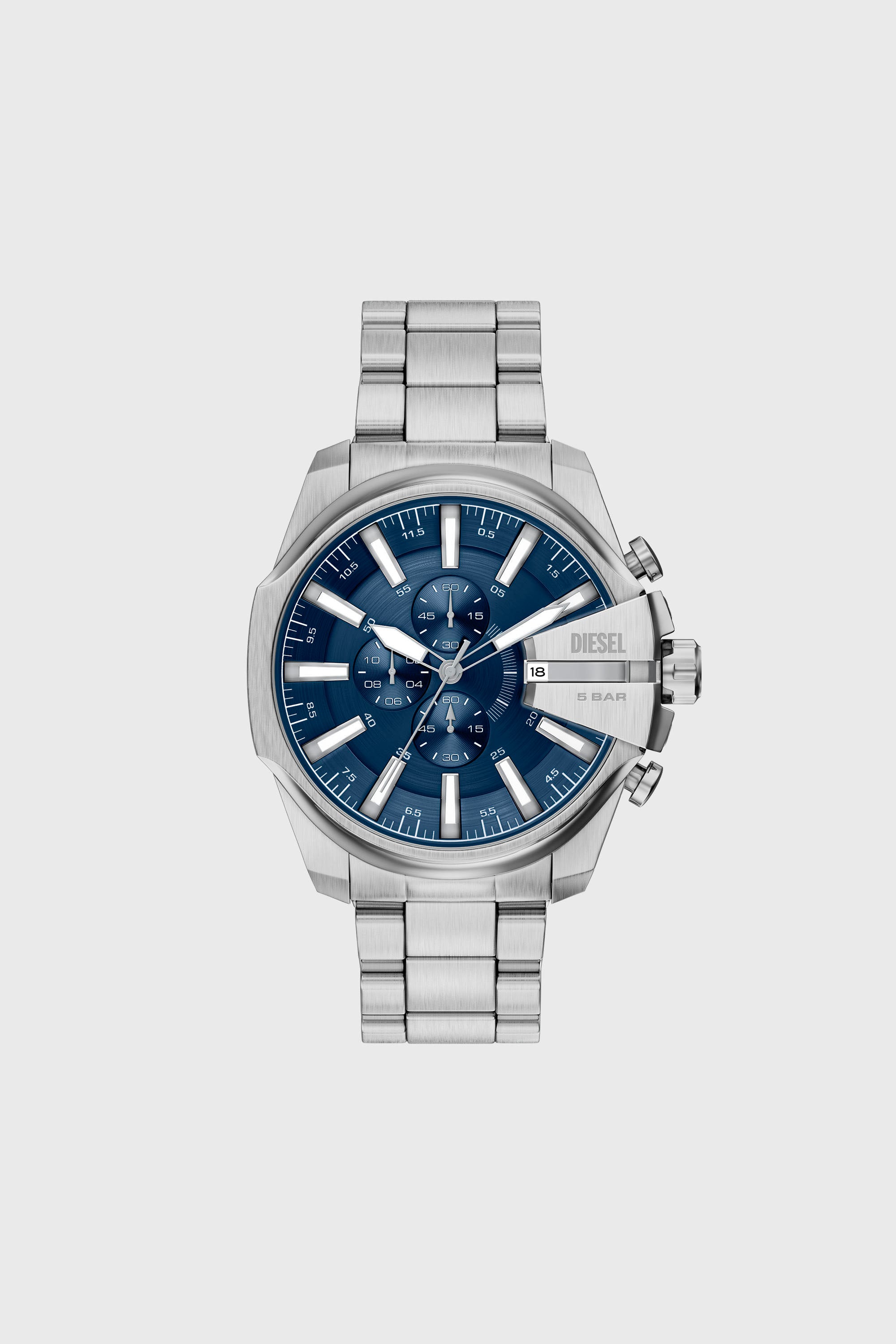 Diesel - DZ4721 WATCH, Male's 時計 in シルバー - 1