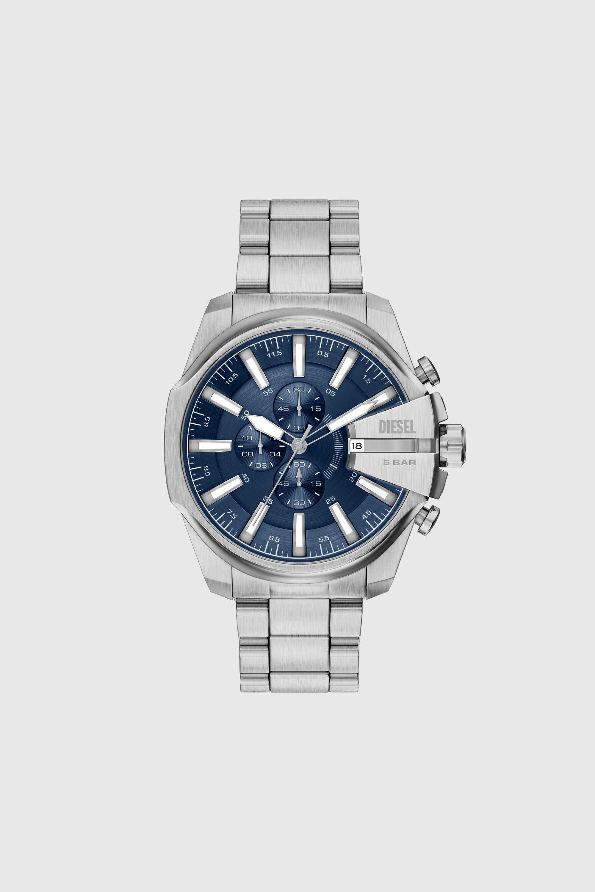 Diesel - DZ4721 WATCH, Male's 時計 in シルバー - 1