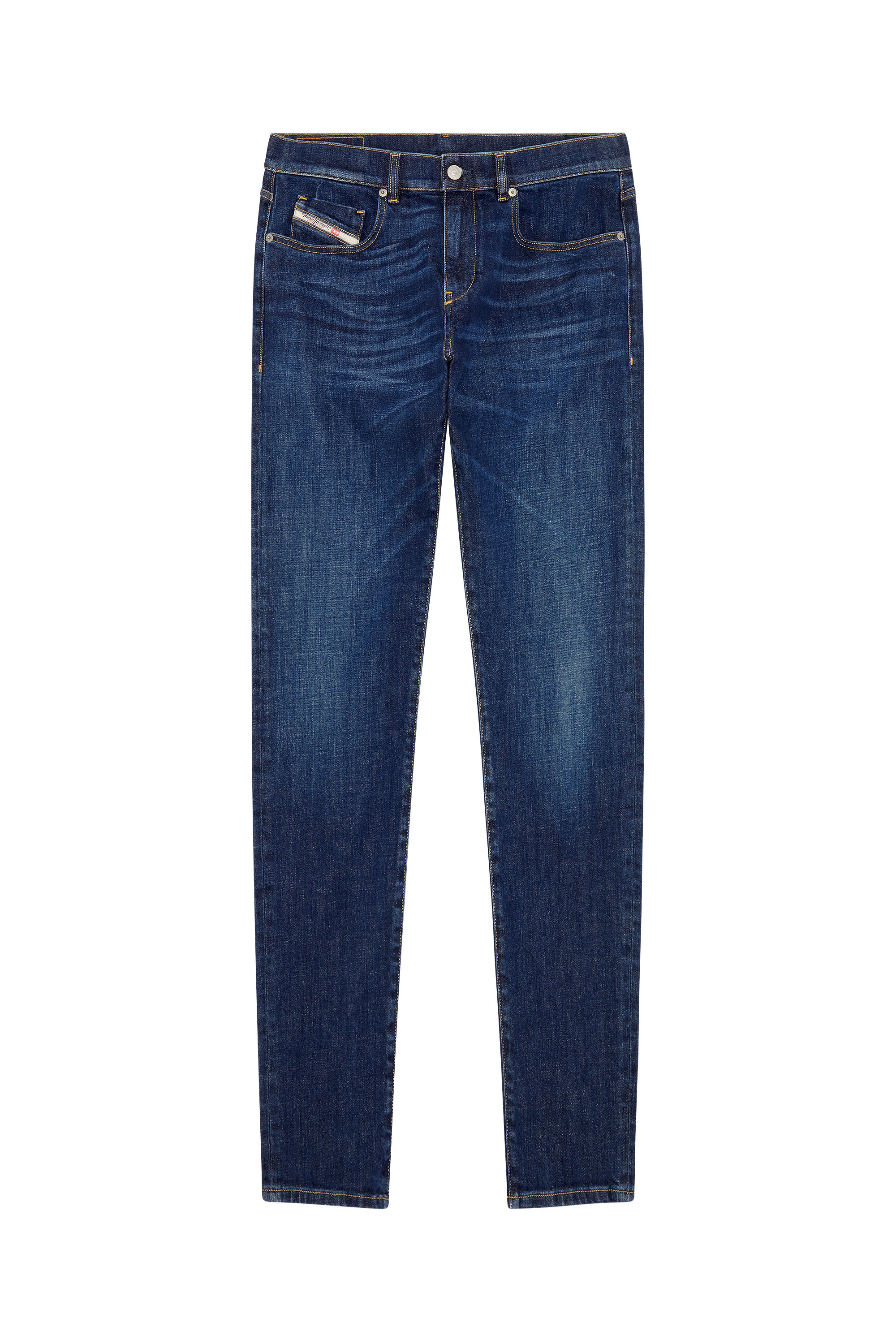 Diesel - Slim Jeans 2019 D-Strukt 09B90, ダークブルー - Image 6