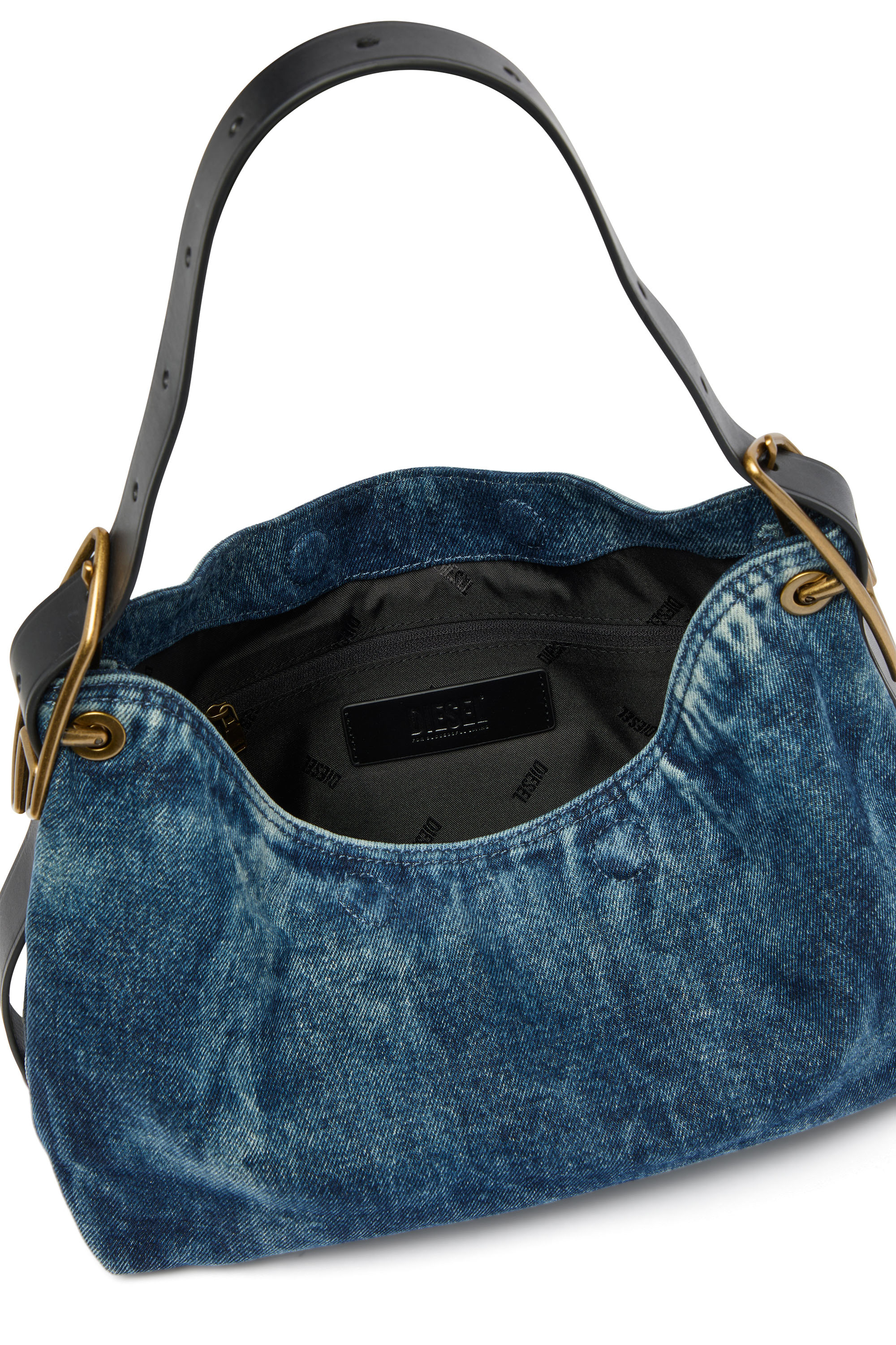 Diesel - D-LINE HOBO S, Female's ショルダーバッグ in ミディアムブルー - 6