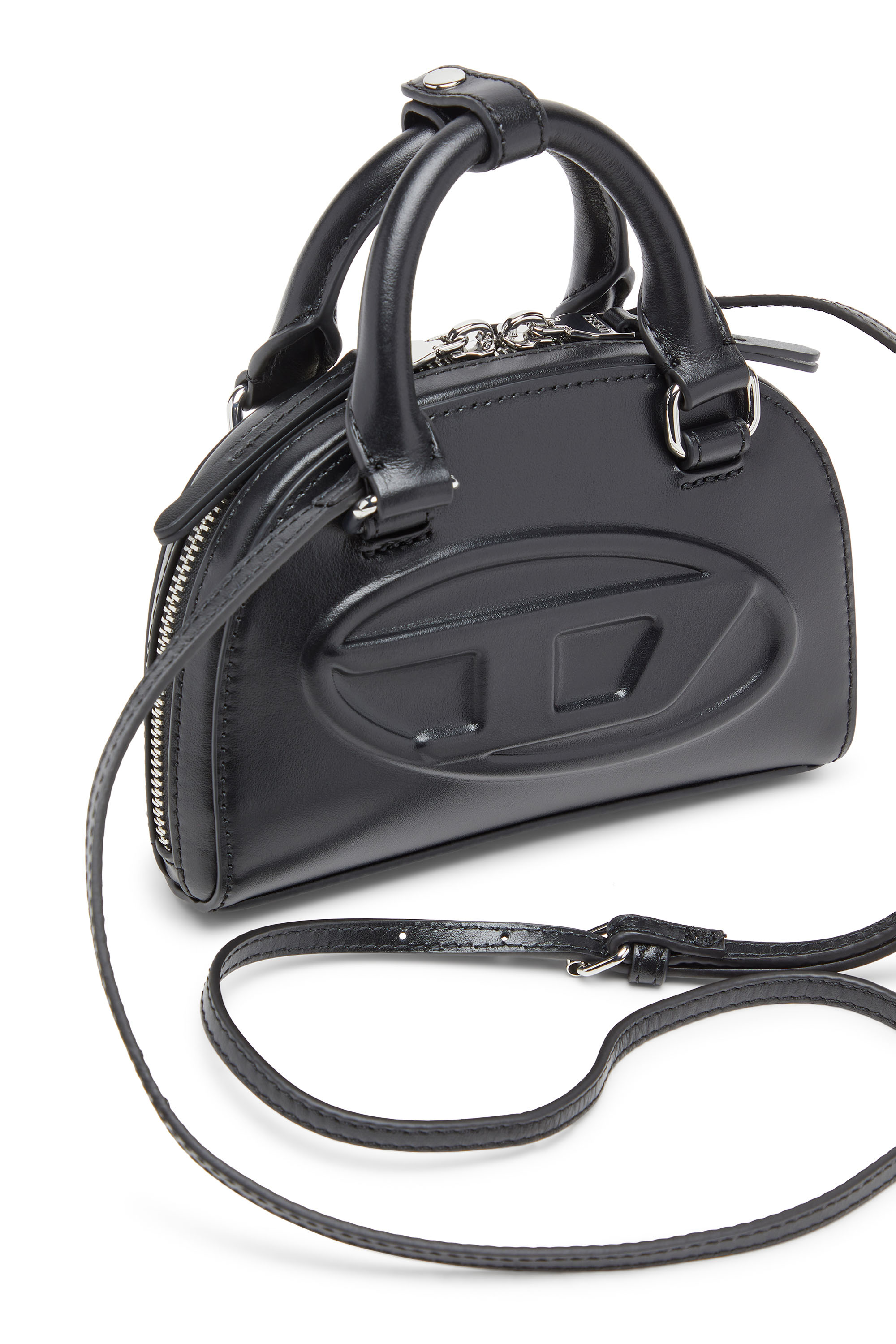 Diesel - 1DR DOME CROSSBODY XS, Female's クロスボディバッグ XS in ブラック - 6