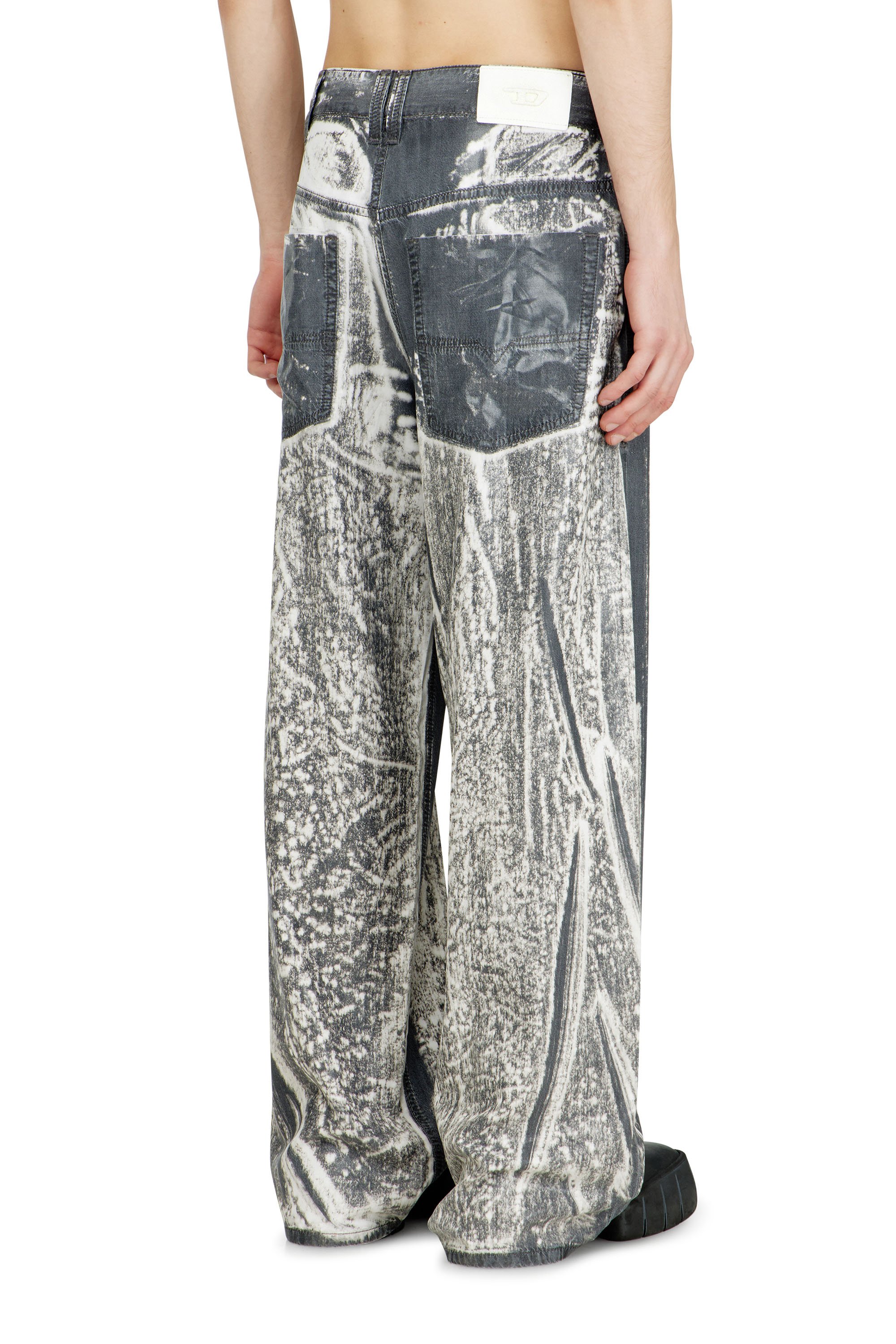 Diesel - Unisex's Relaxed Jeans 1997 D-Enim-M 068XJ, グレー - 3