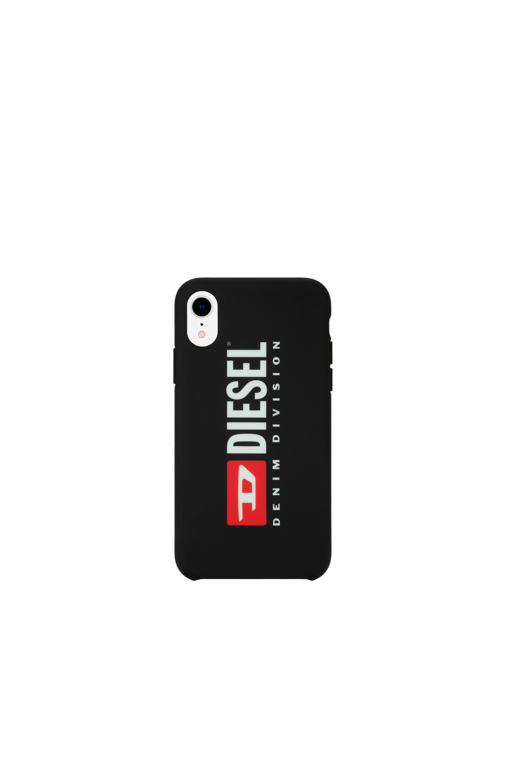 Diesel - DIESEL PRINTED CO-MOLD CASE FOR IPHONE XR, Unisex's Soft touch logo black case, iPhone XR in ブラック/ホワイト - 2